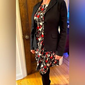 Brooks brothers red dress size 6, vintage hat ladies pattern. NWT